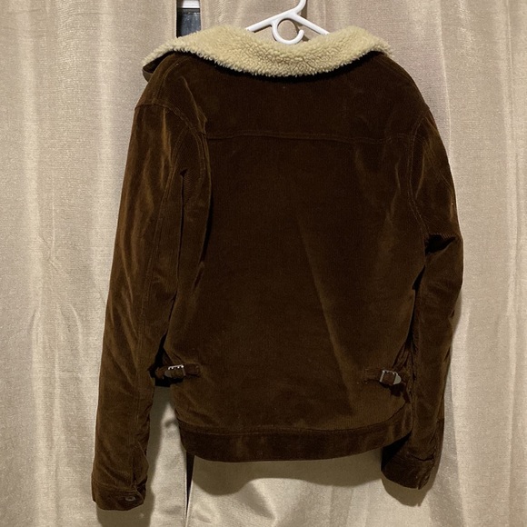 JCrew Men’s Wallace & Barnes Sherpa lined corduroy jacket with primaloft - Picture 2 of 4